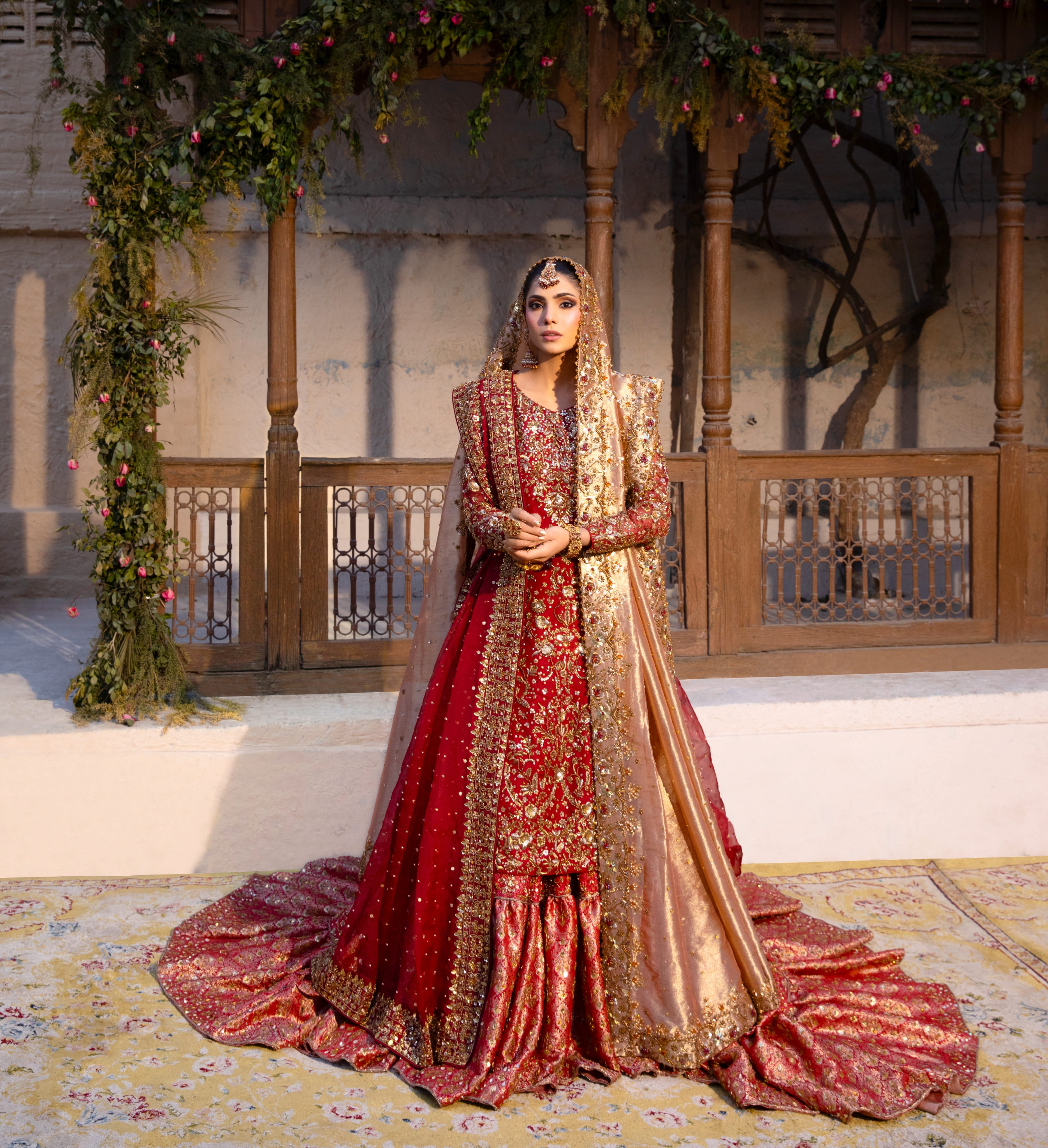 Royal Red Bridal Lehenga