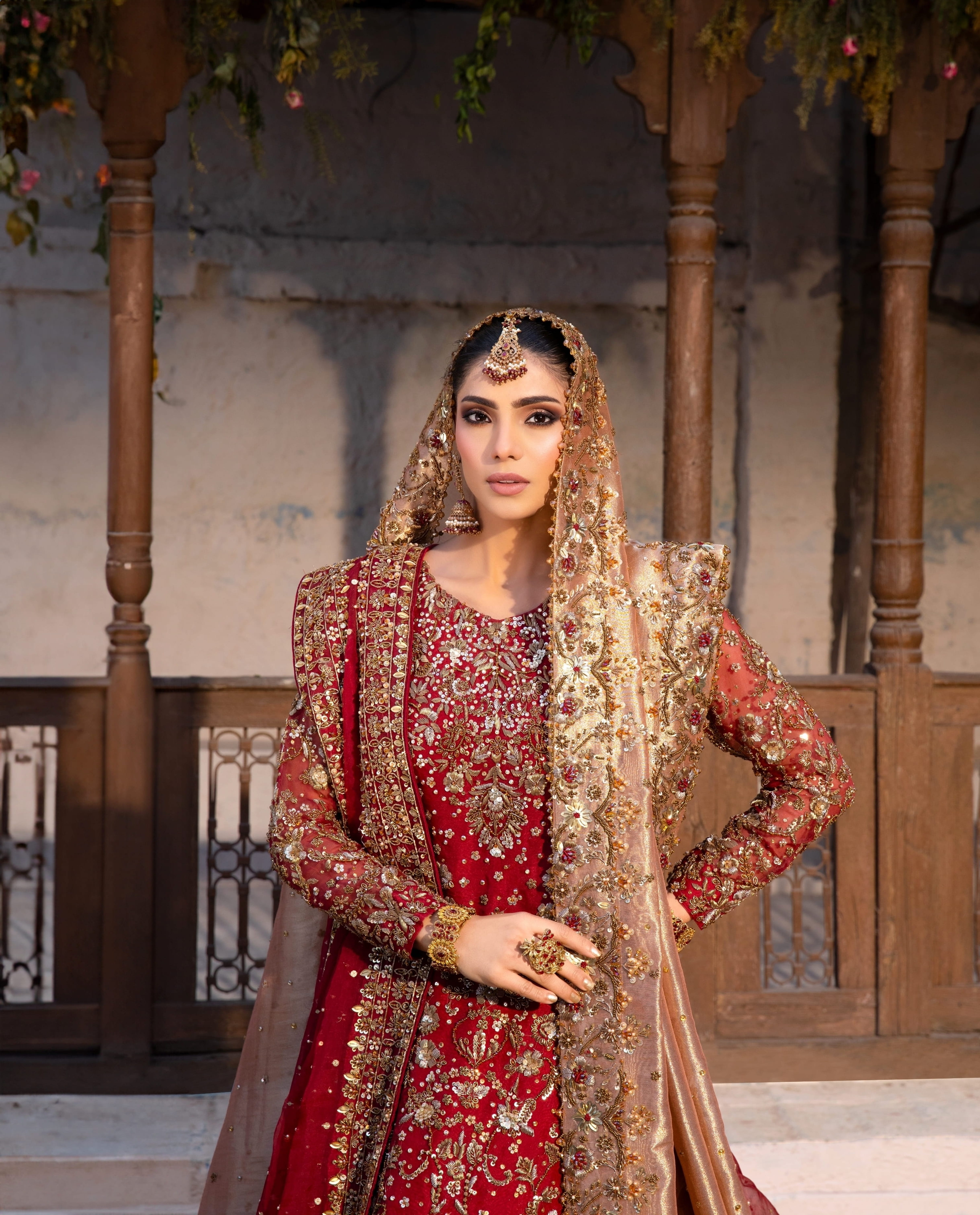 Royal Red Bridal Lehenga
